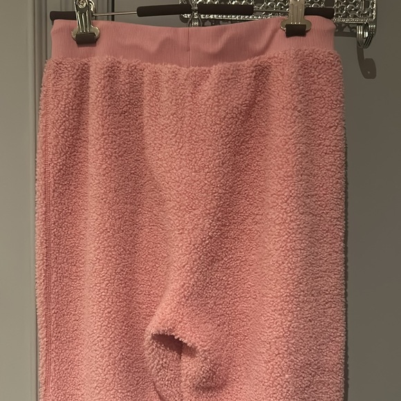SET of 2️⃣ - ASOS Women's Fleece Lounge Sweatshirt & Sweatpant in Pink￨Size 6 - Picture 13 of 14